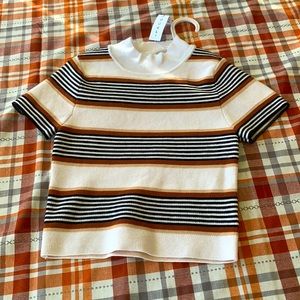 PacSun fall stripe shirt size xs